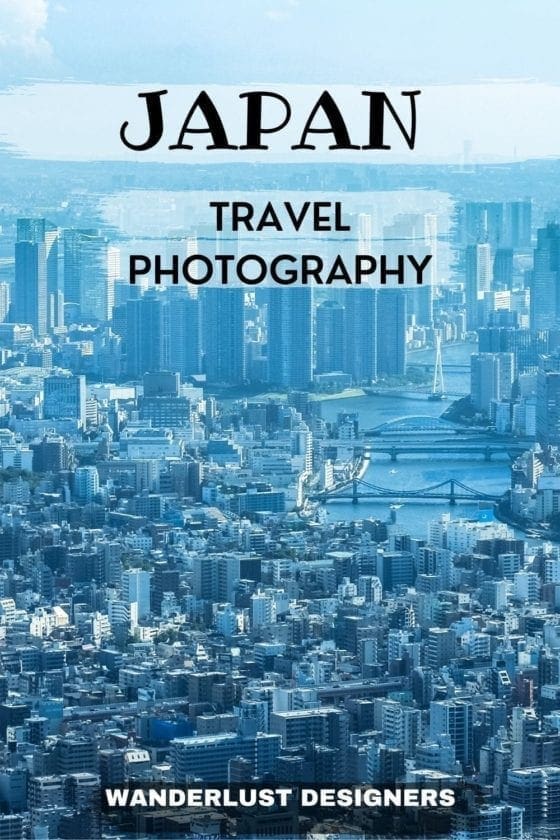 Japan travel photography view of Tokyo