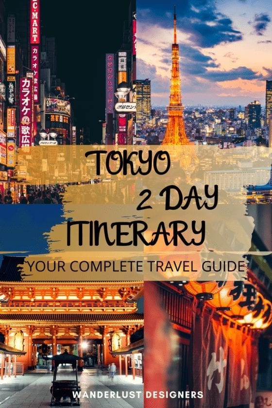 Tokyo 2 day itinerary
