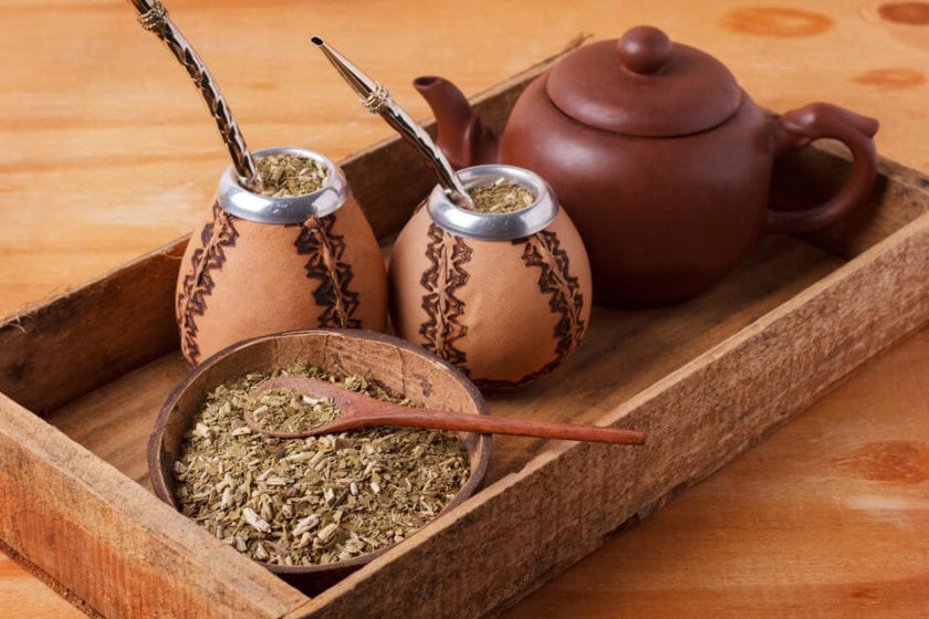 yerba mate - a highly caffeinated tea