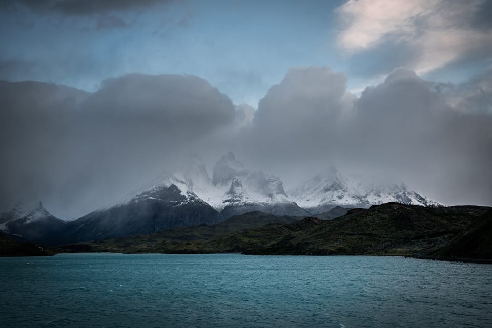 torres del paine view