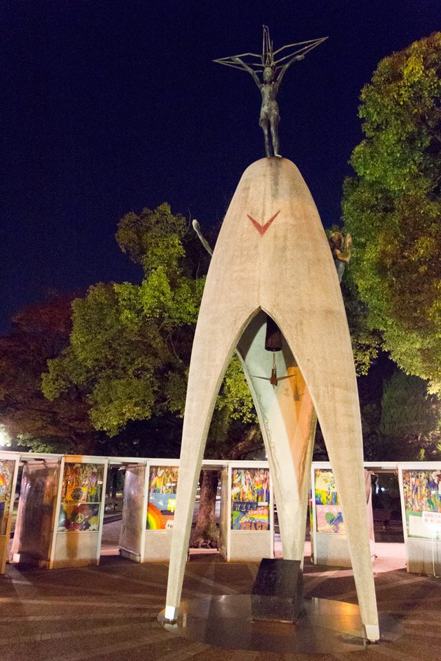 children's peace monument in Hiroshima - one day in hiroshima itinerary