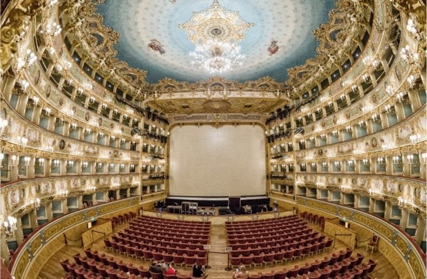 Image by ©Gagliardi Photography via Canva.com la fenice theatre in venice
